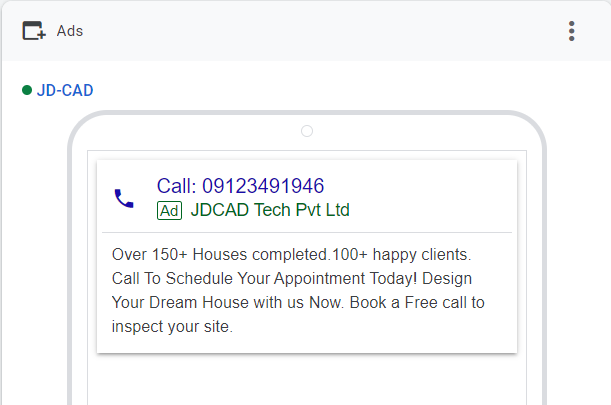 Google Call Ads for Interior Designers Google Call Ads for Interior Designers