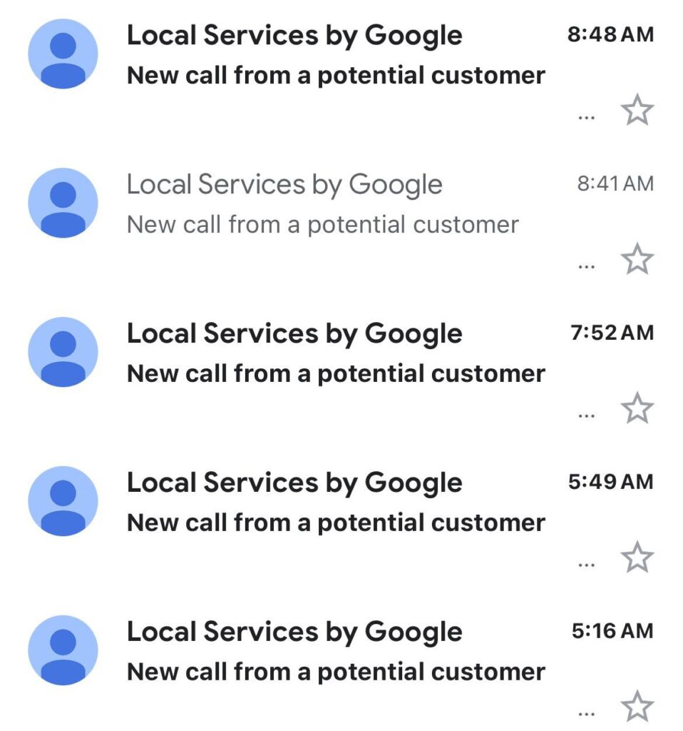Google Call Ads for locksmith